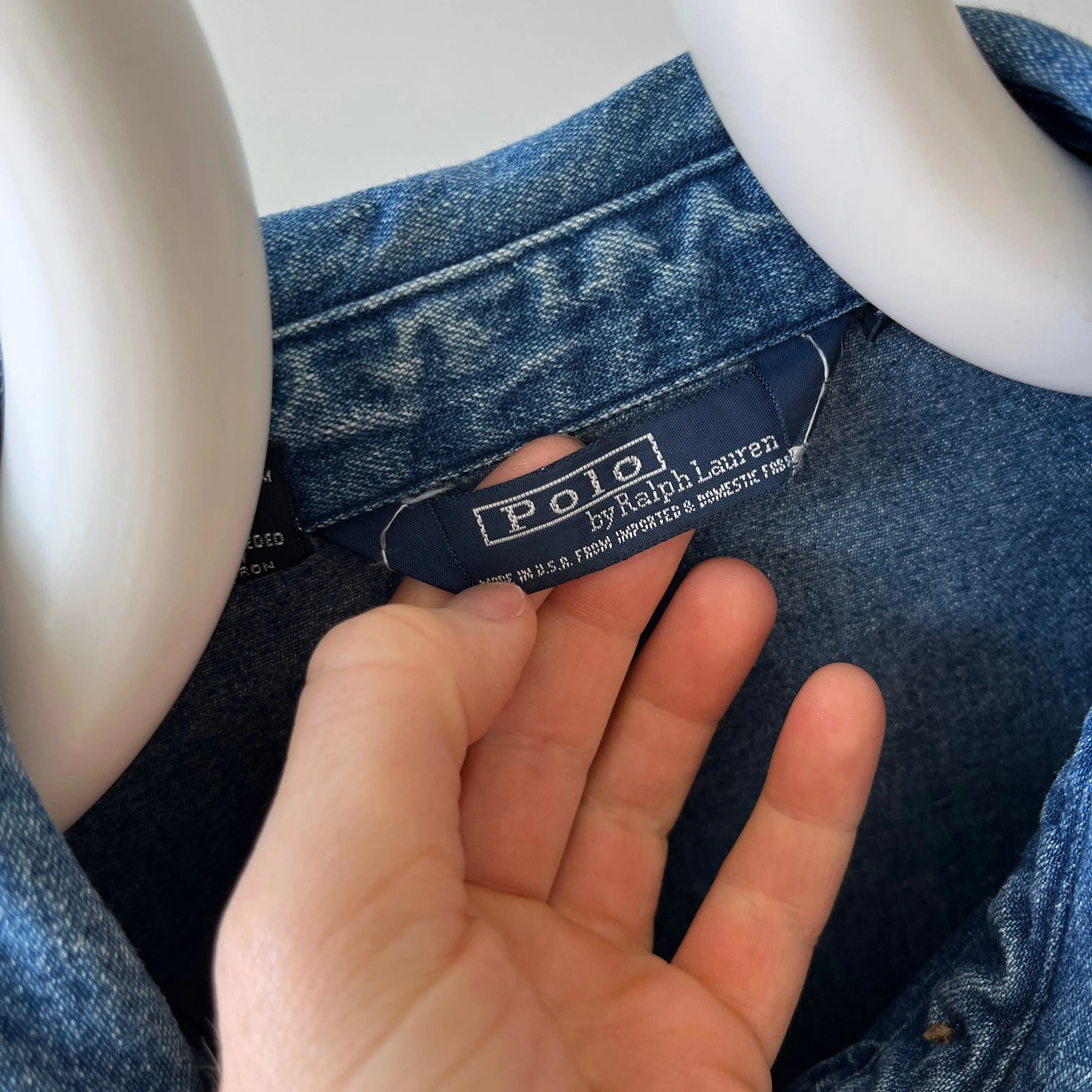 1990s Ralph Lauren Denim Dad Jacket