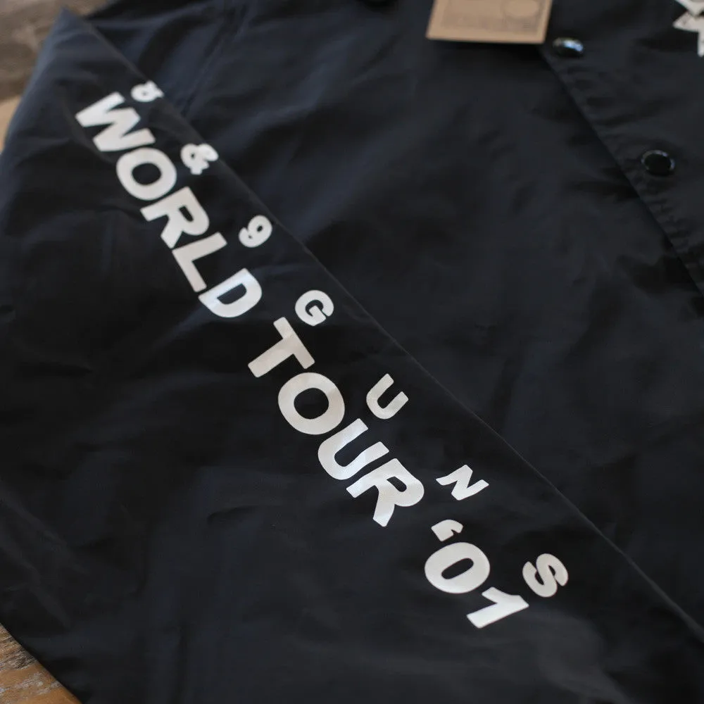 89 Guns Coaches Jacket Black