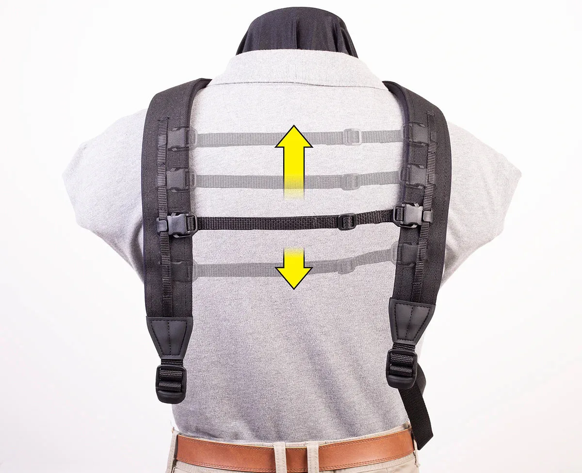 Accordion Deluxe Harness Strap Black
