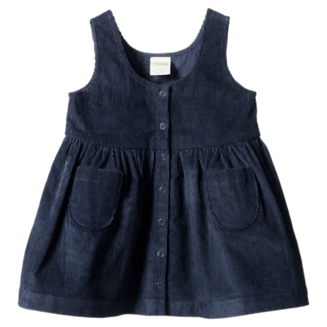 Amelia Pinafore - Navy