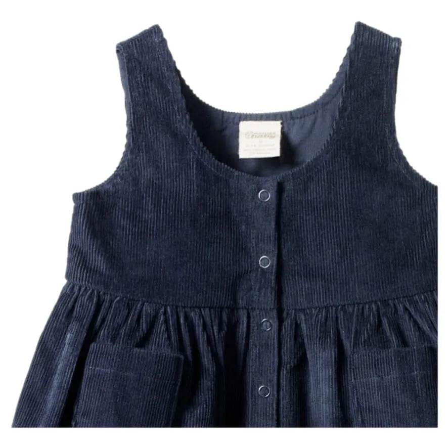 Amelia Pinafore - Navy