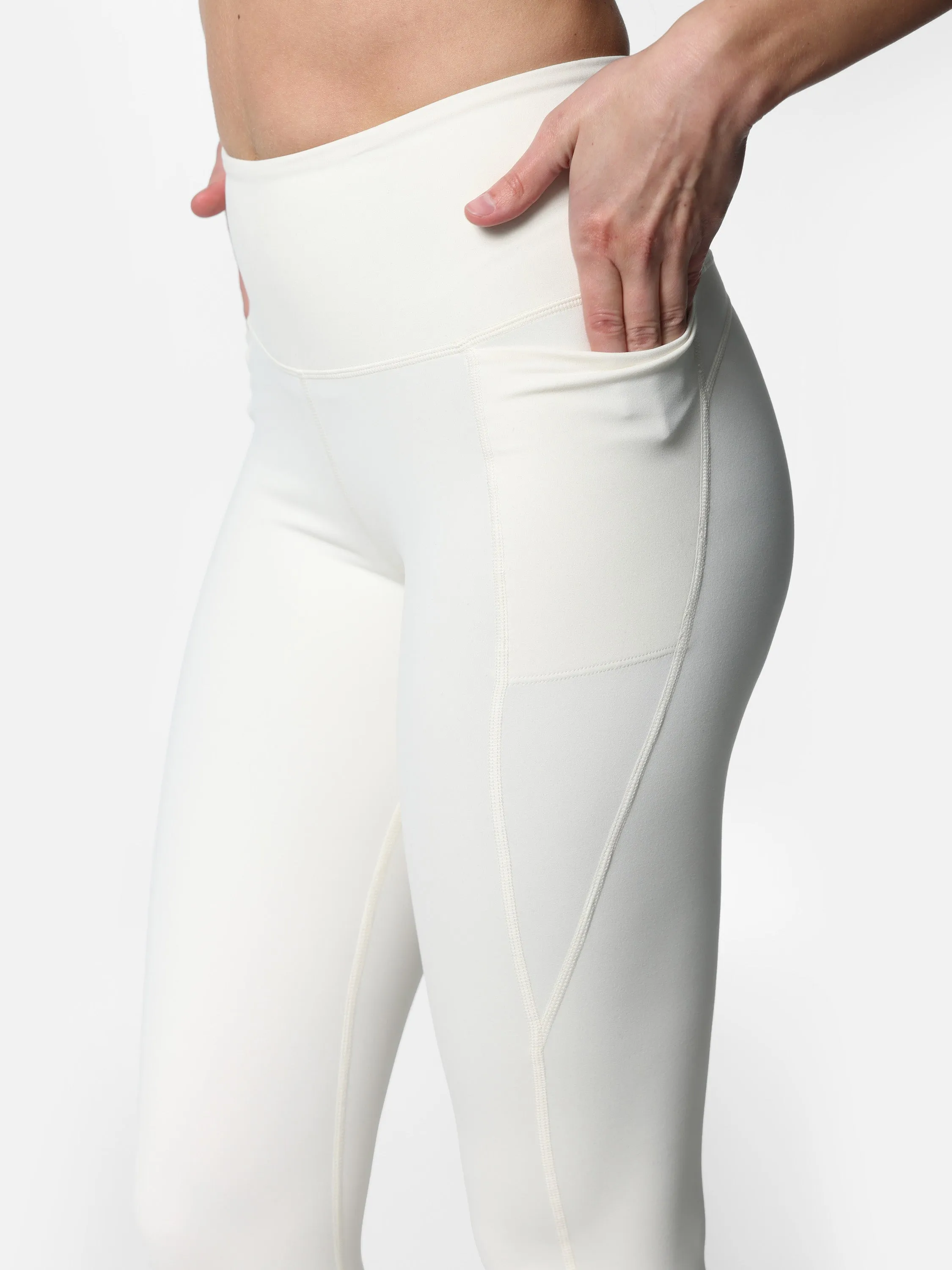 Beige HOF11 Active Leggings