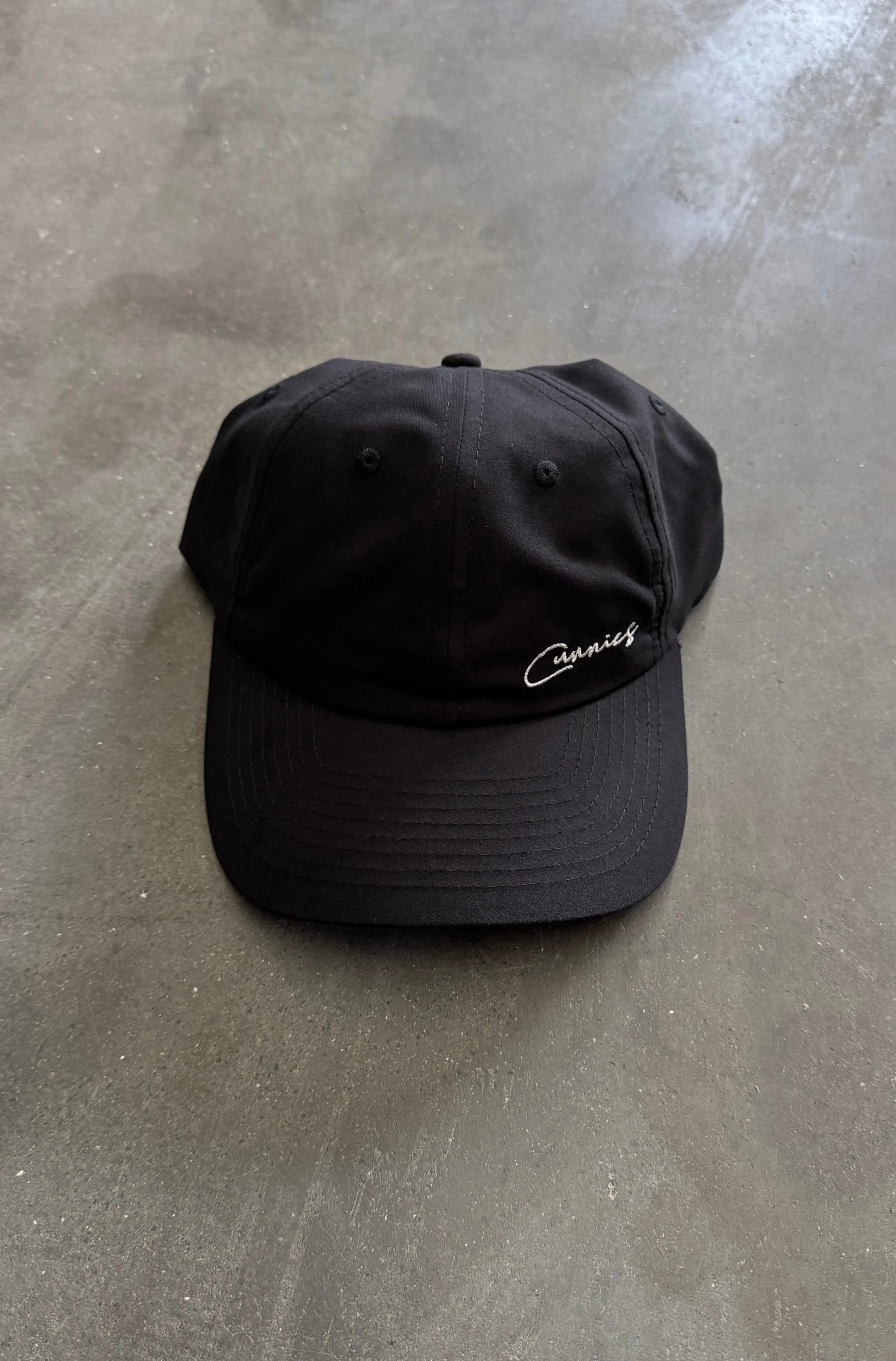 Cunnies Script Cap - Black