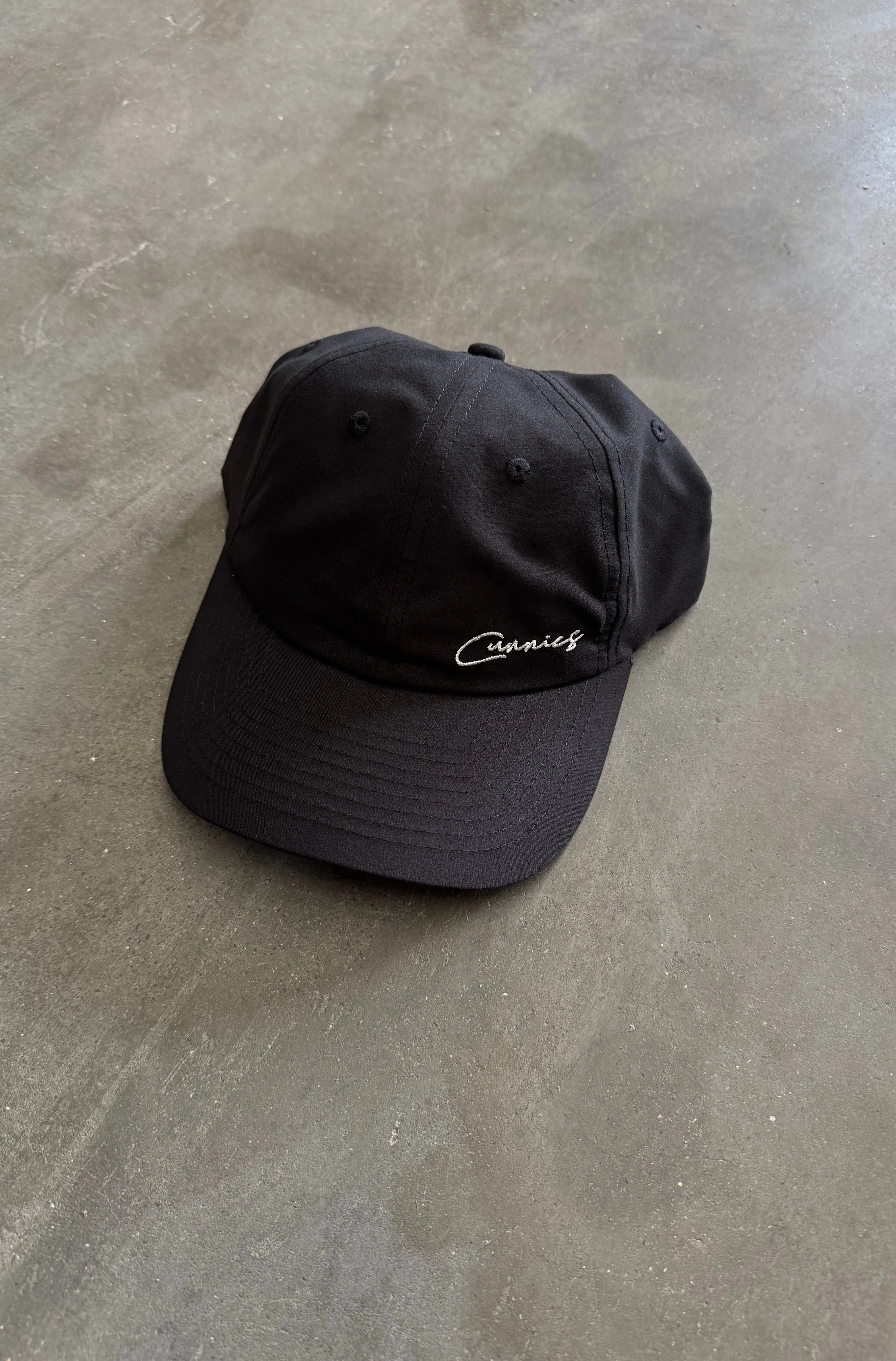 Cunnies Script Cap - Black