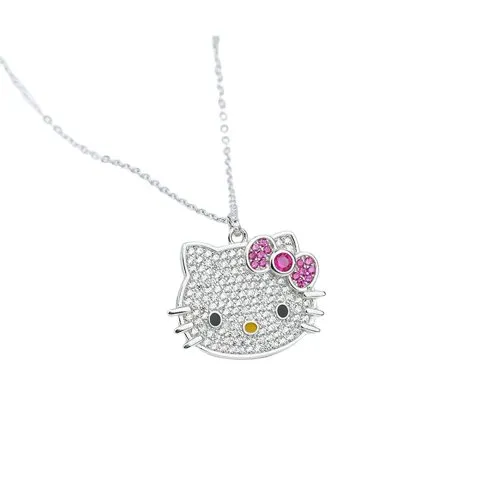 Kawaii Hello Kitty Pendant Necklace