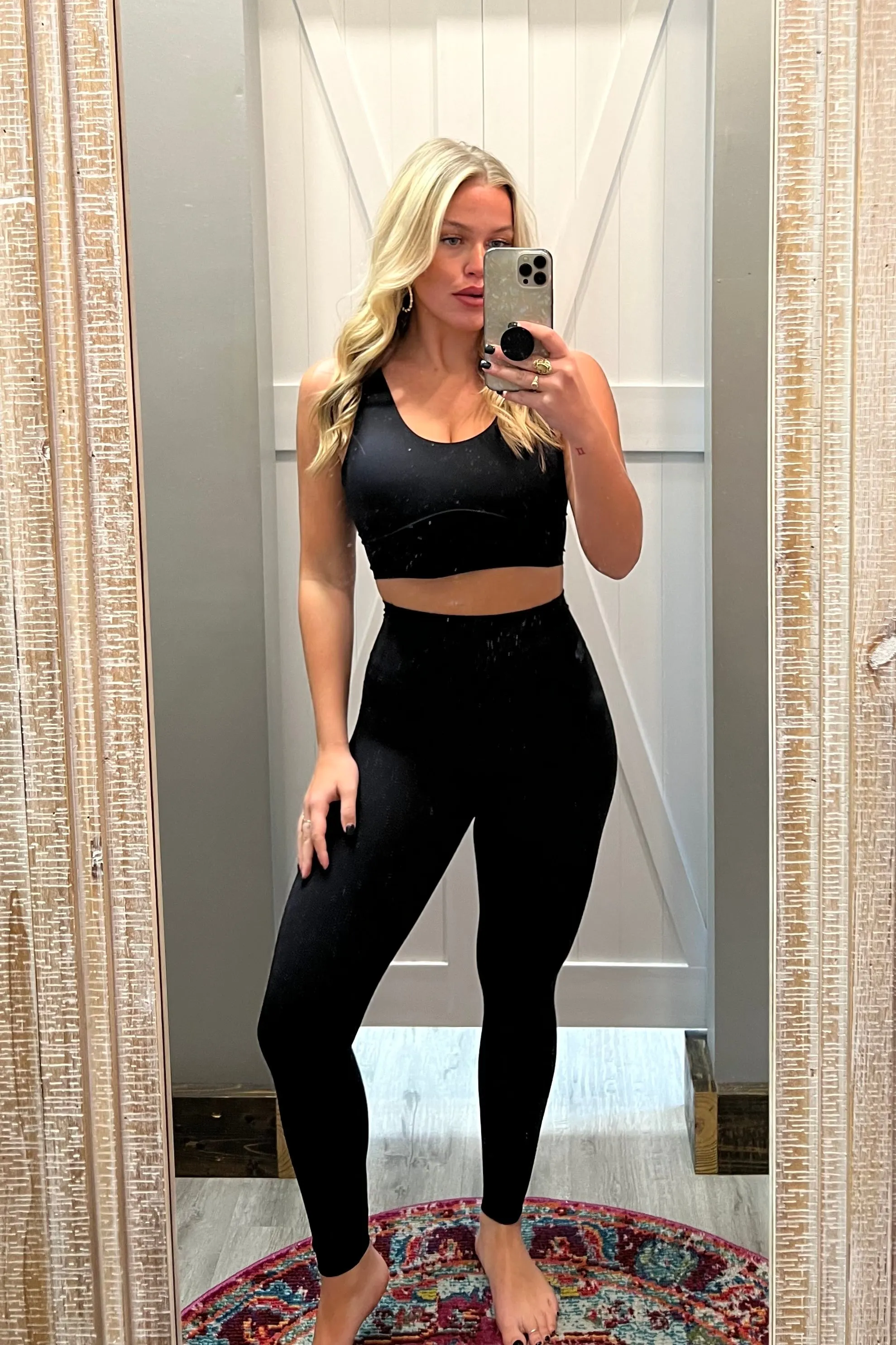 LYLA Sports Bra & Legging Set (Black)