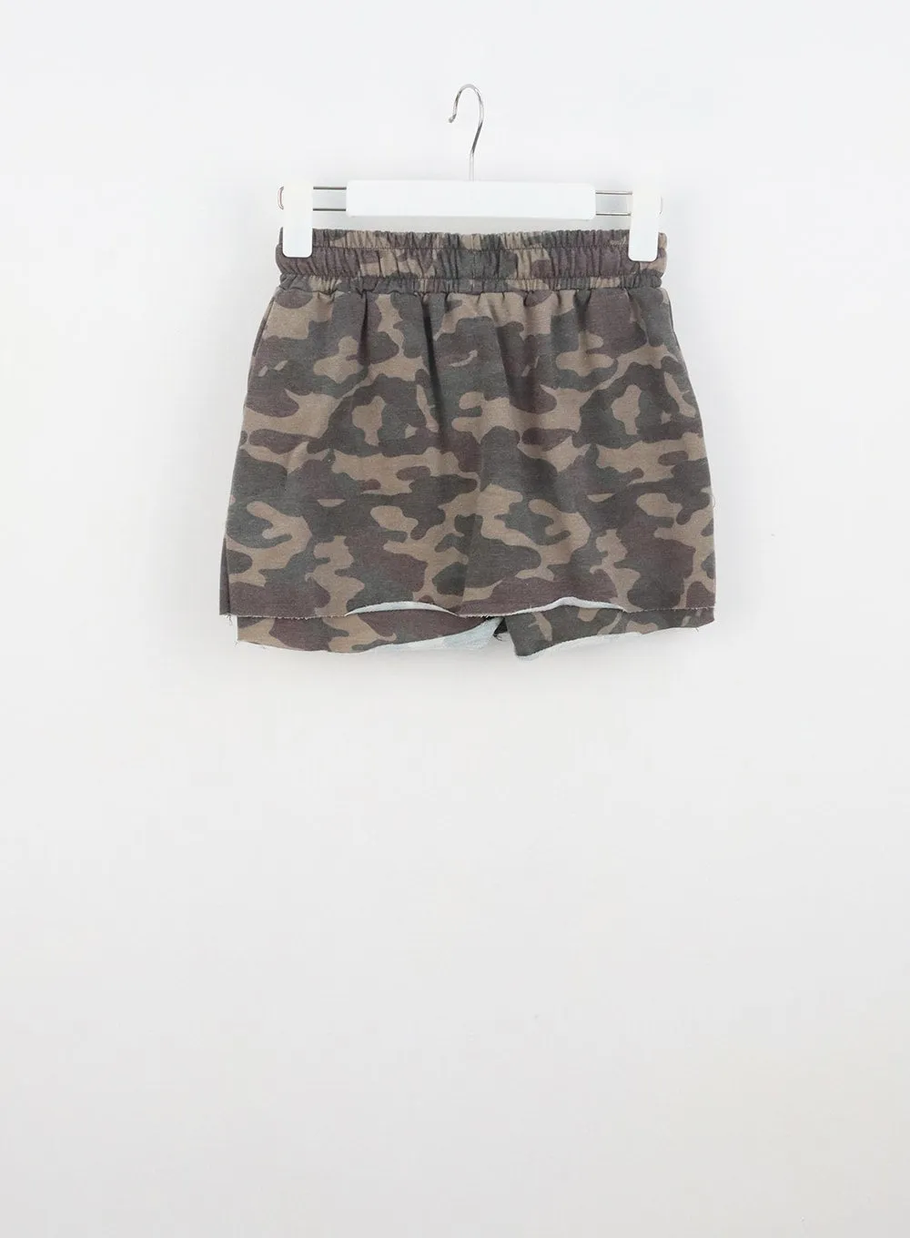 Military Print Skort IL310