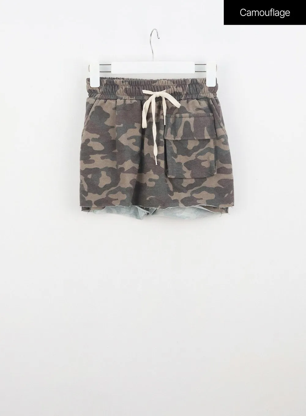 Military Print Skort IL310