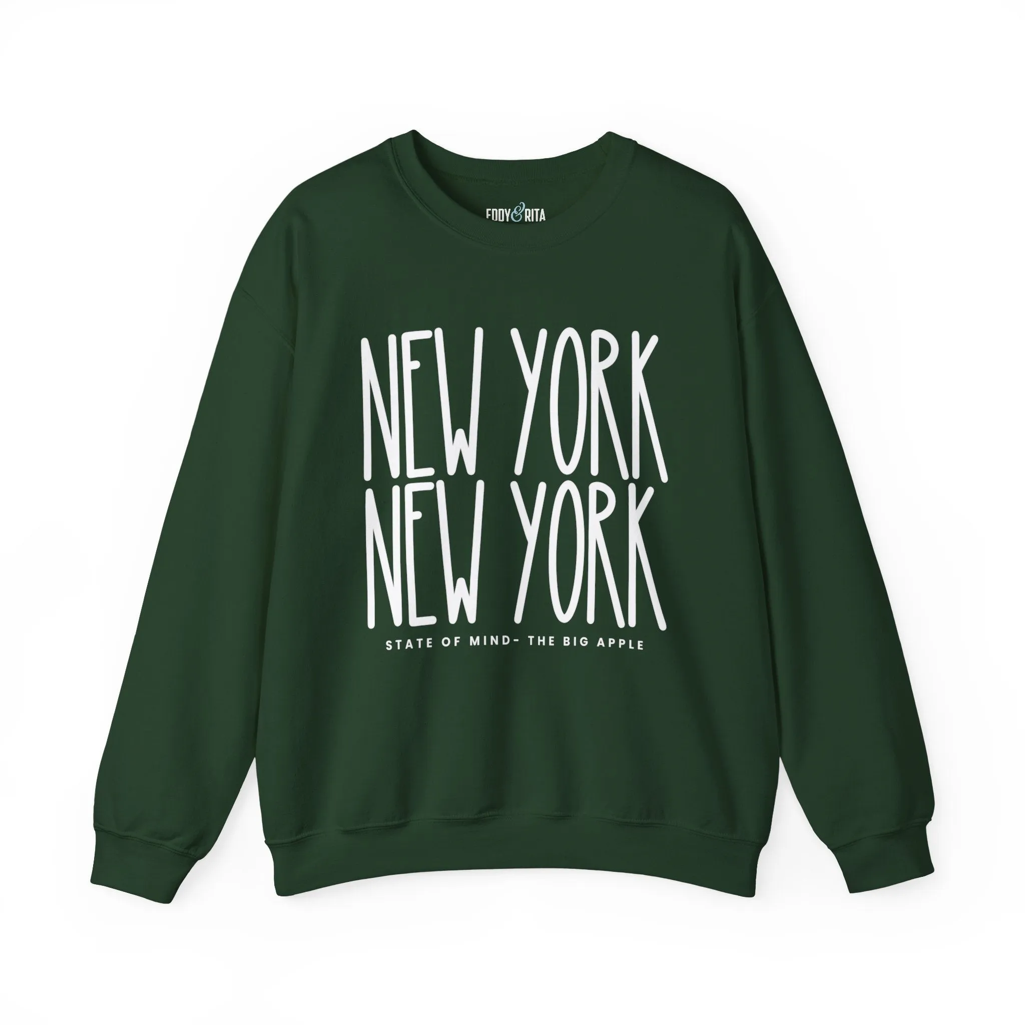 New York New York Chic: Women's Sweatshirt for Urban Style and Cozy Comfort