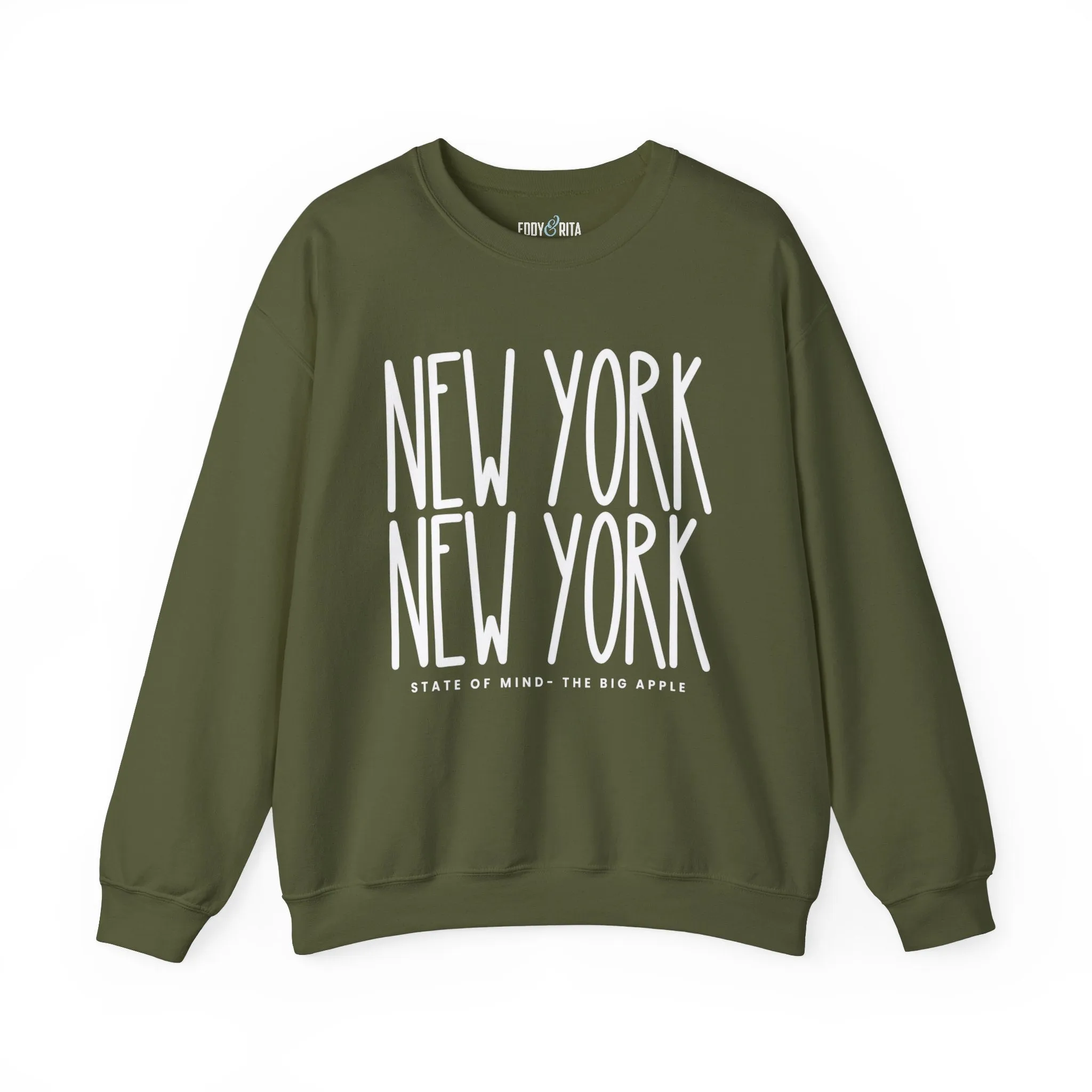New York New York Chic: Women's Sweatshirt for Urban Style and Cozy Comfort