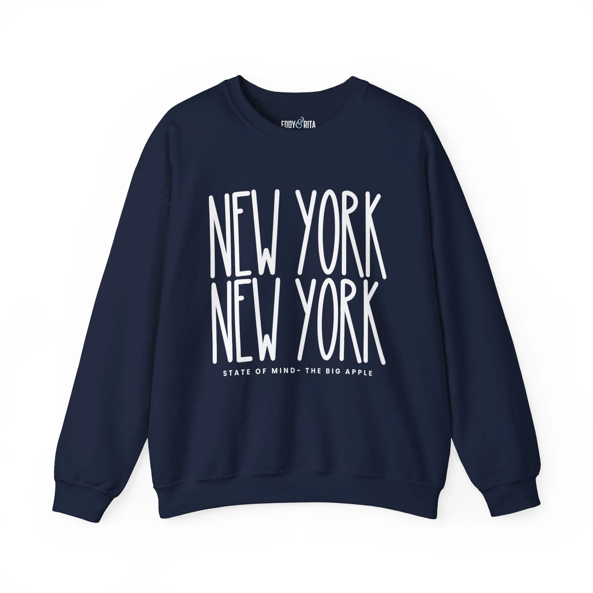 New York New York Chic: Women's Sweatshirt for Urban Style and Cozy Comfort