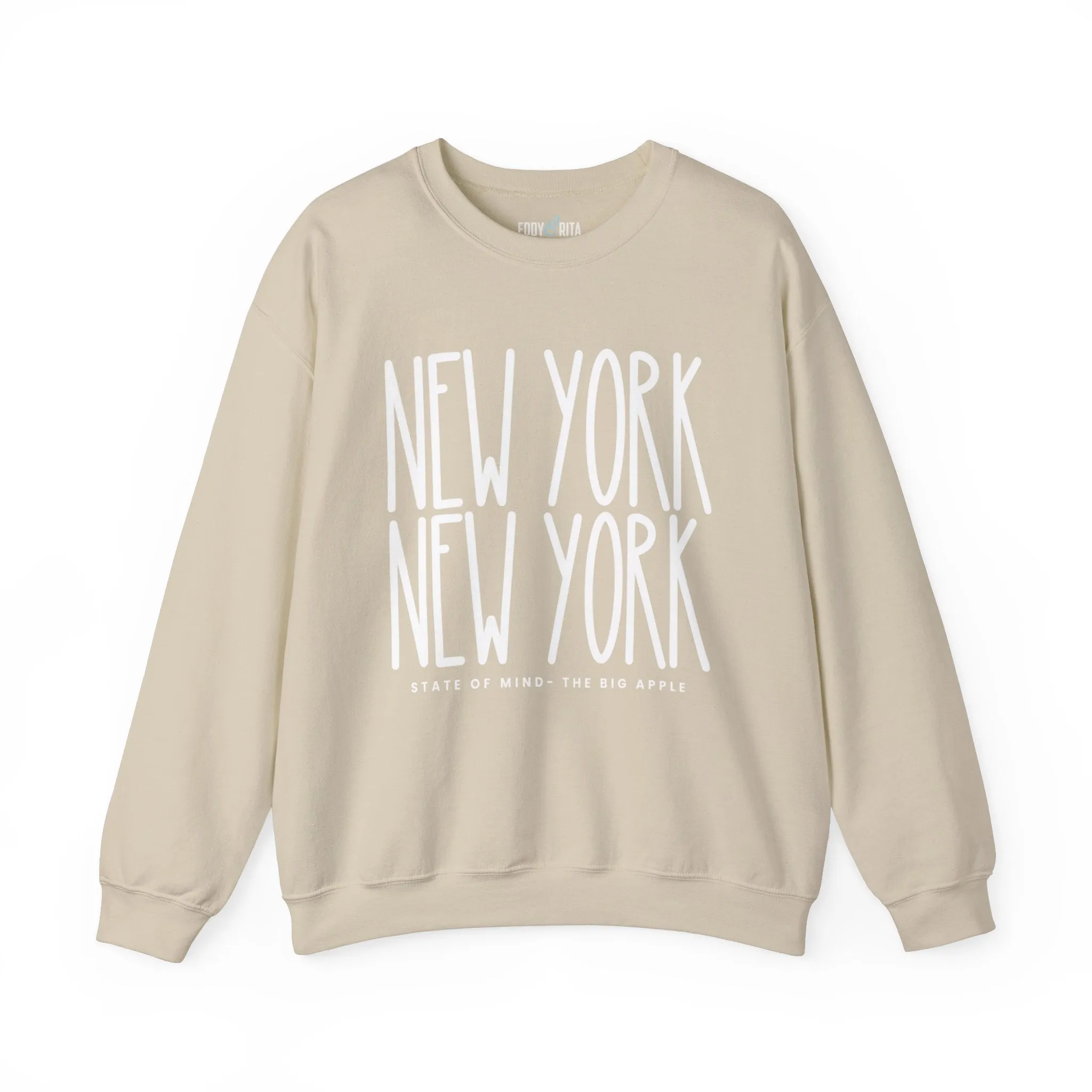 New York New York Chic: Women's Sweatshirt for Urban Style and Cozy Comfort
