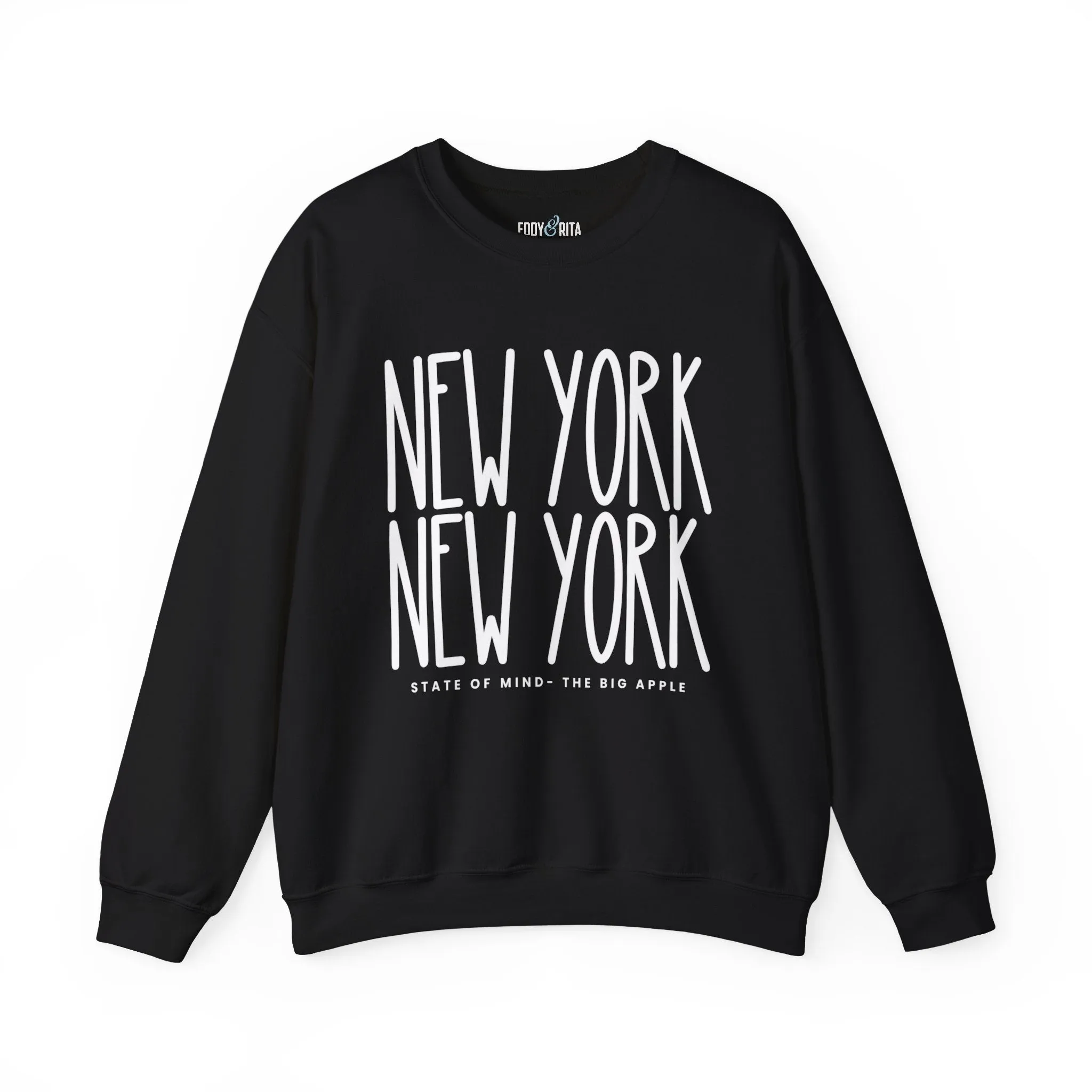 New York New York Chic: Women's Sweatshirt for Urban Style and Cozy Comfort