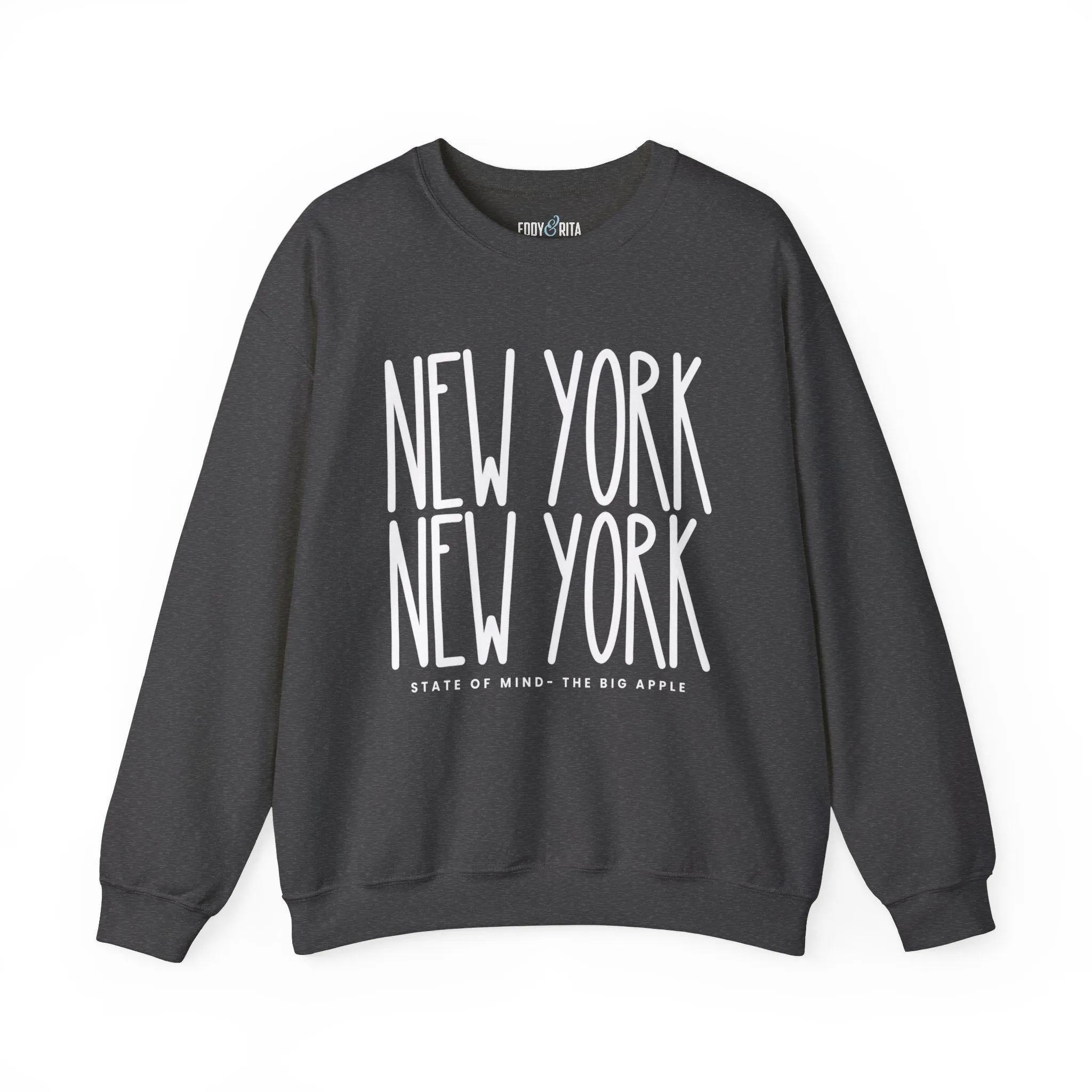 New York New York Chic: Women's Sweatshirt for Urban Style and Cozy Comfort