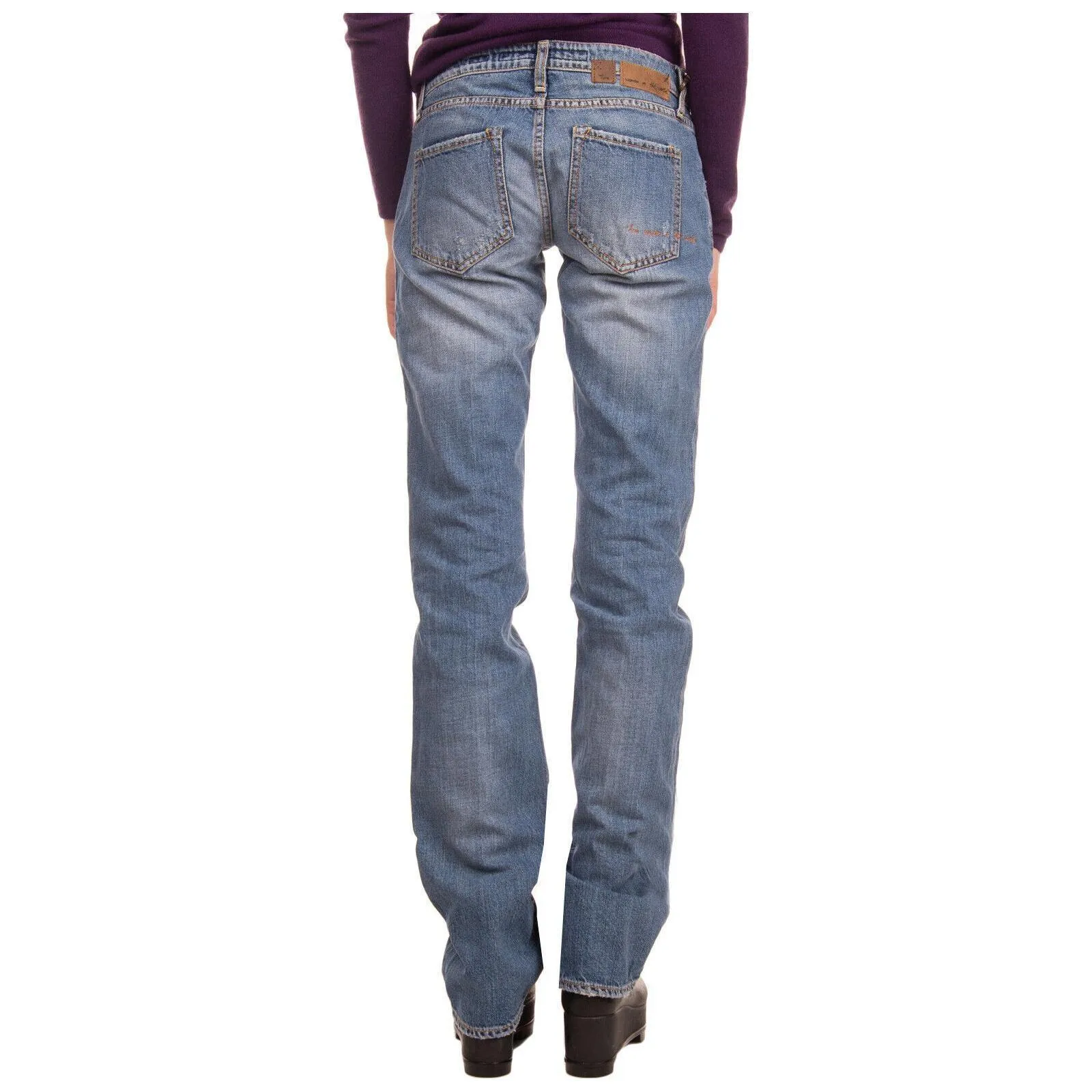 NWT - Two Women in the World - Italian Destroyed 'Jenny' Jeans  -Size 26 Long