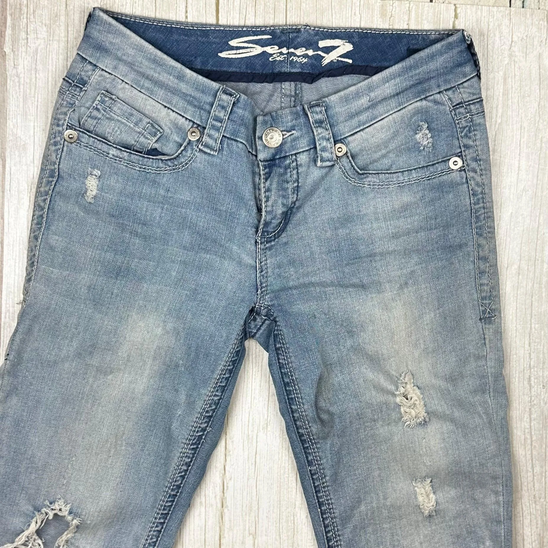 Seven7  Low Rise Bootcut Jeans Size - 27