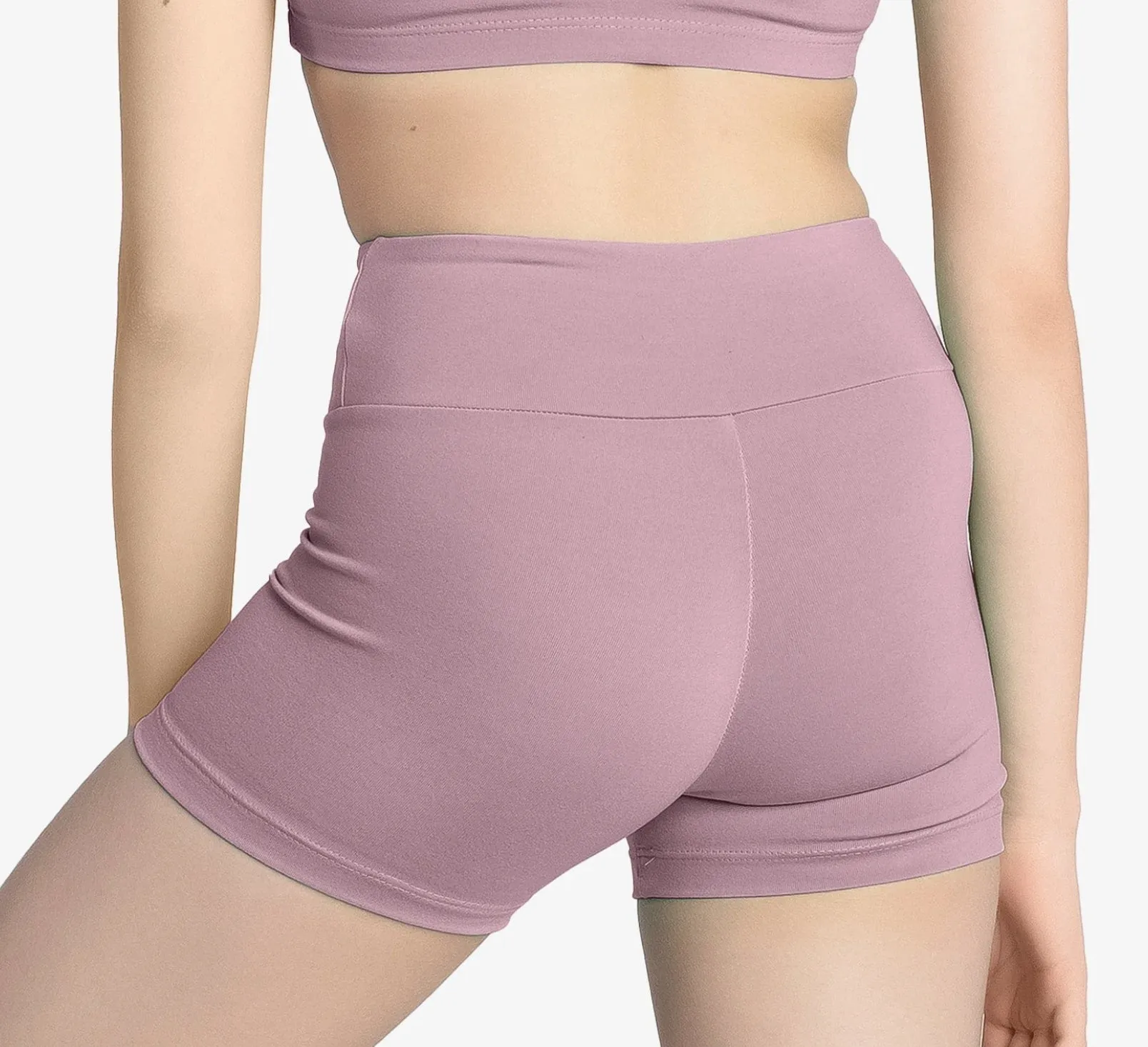 So Danca Child High Waisted Long Inseam Short SL170