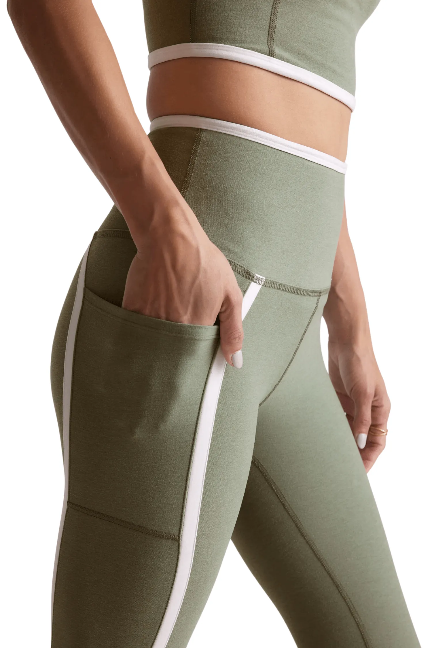 Spacedye New Moves High Waisted Midi Legging