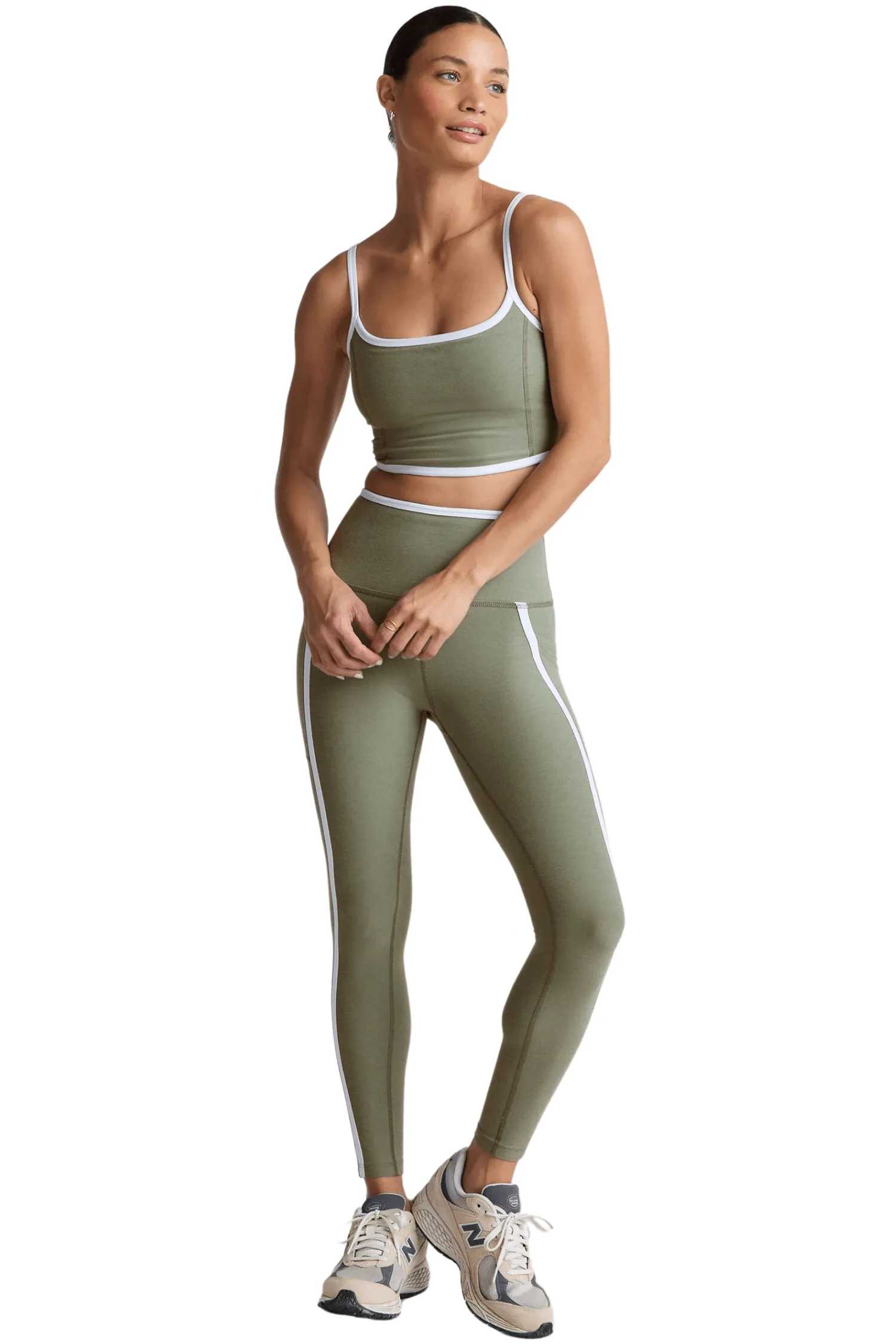 Spacedye New Moves High Waisted Midi Legging