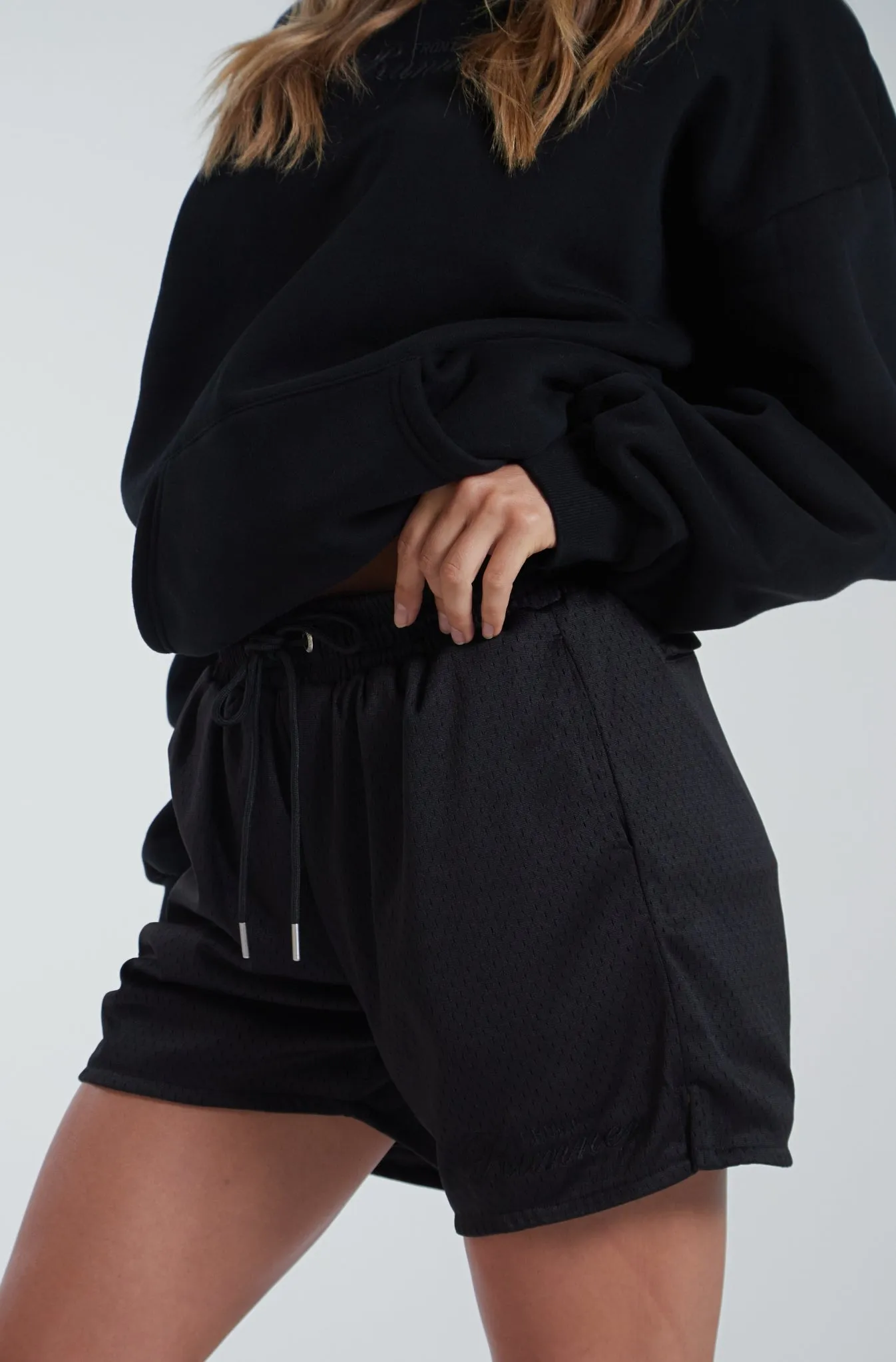 Staple Mesh Shorts - Black
