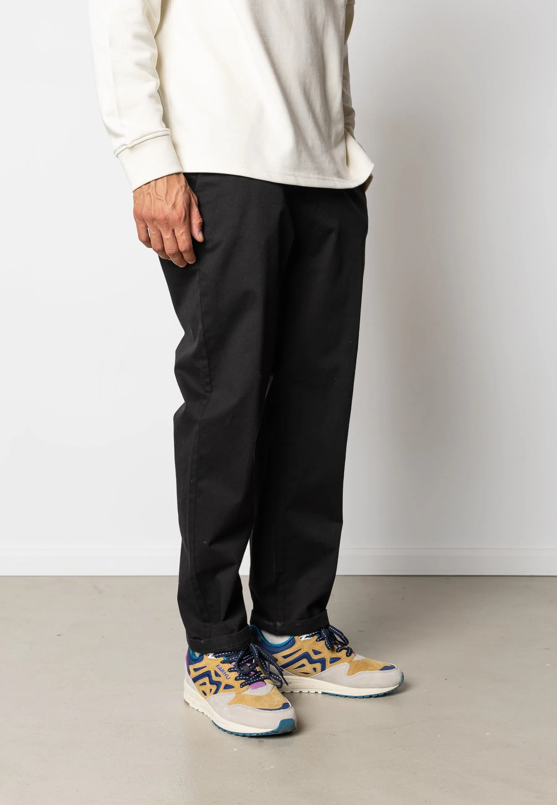 Tokyo twill chinos - Sort