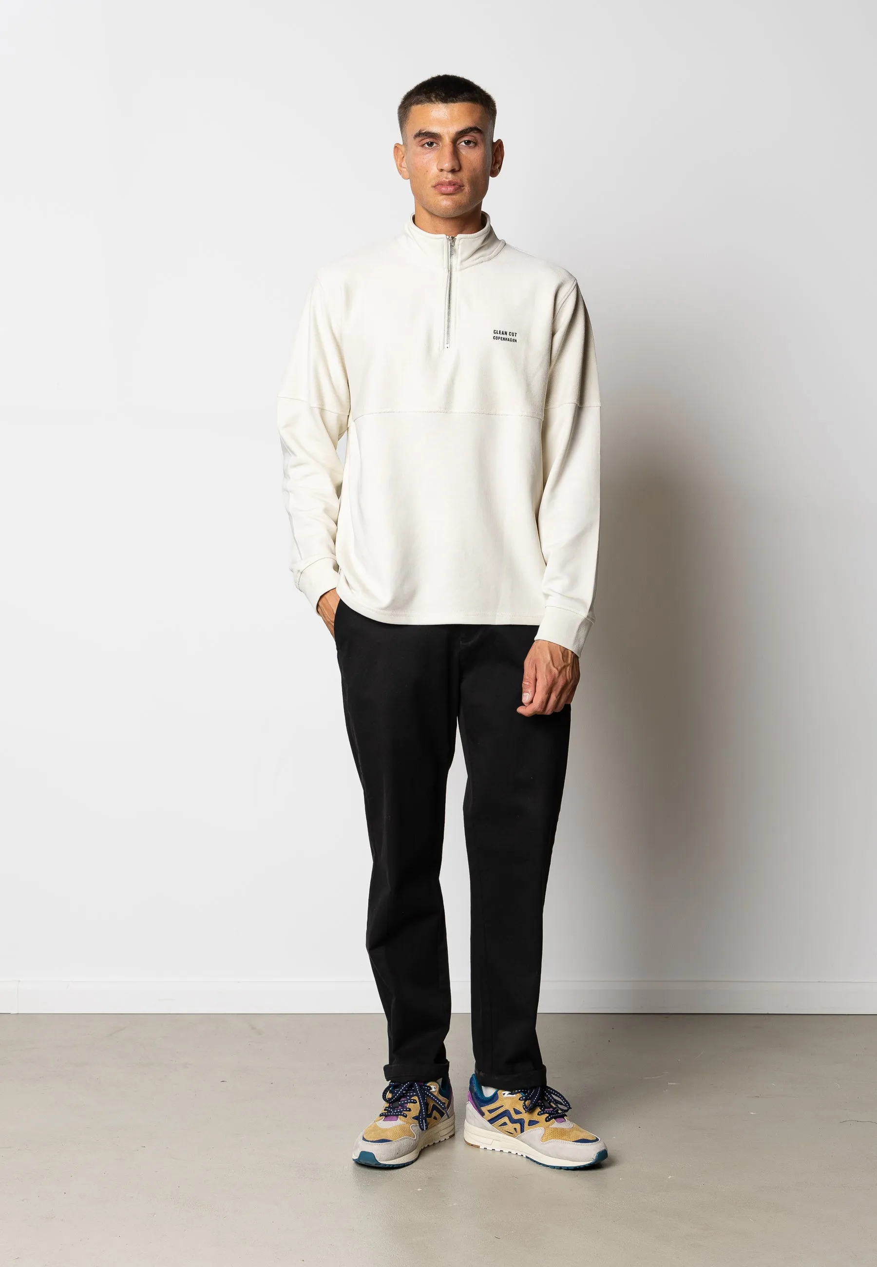 Tokyo twill chinos - Sort