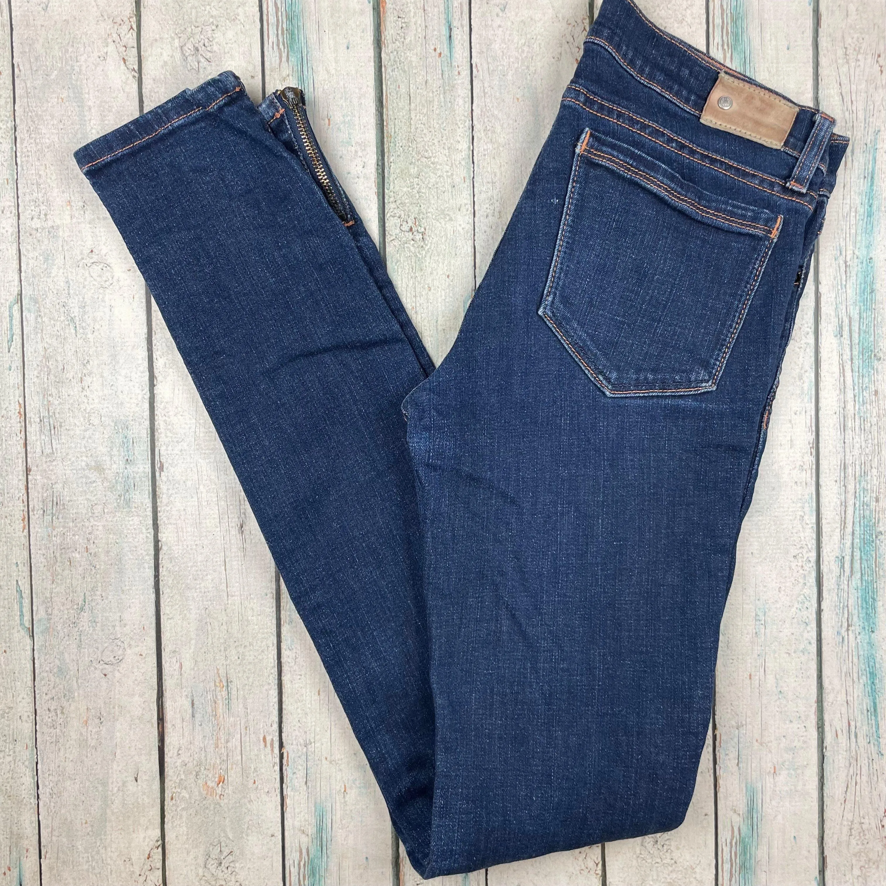 Tommy Hilfiger 'Nina Skinny' Ankle Zip Jeans - Size 28/32