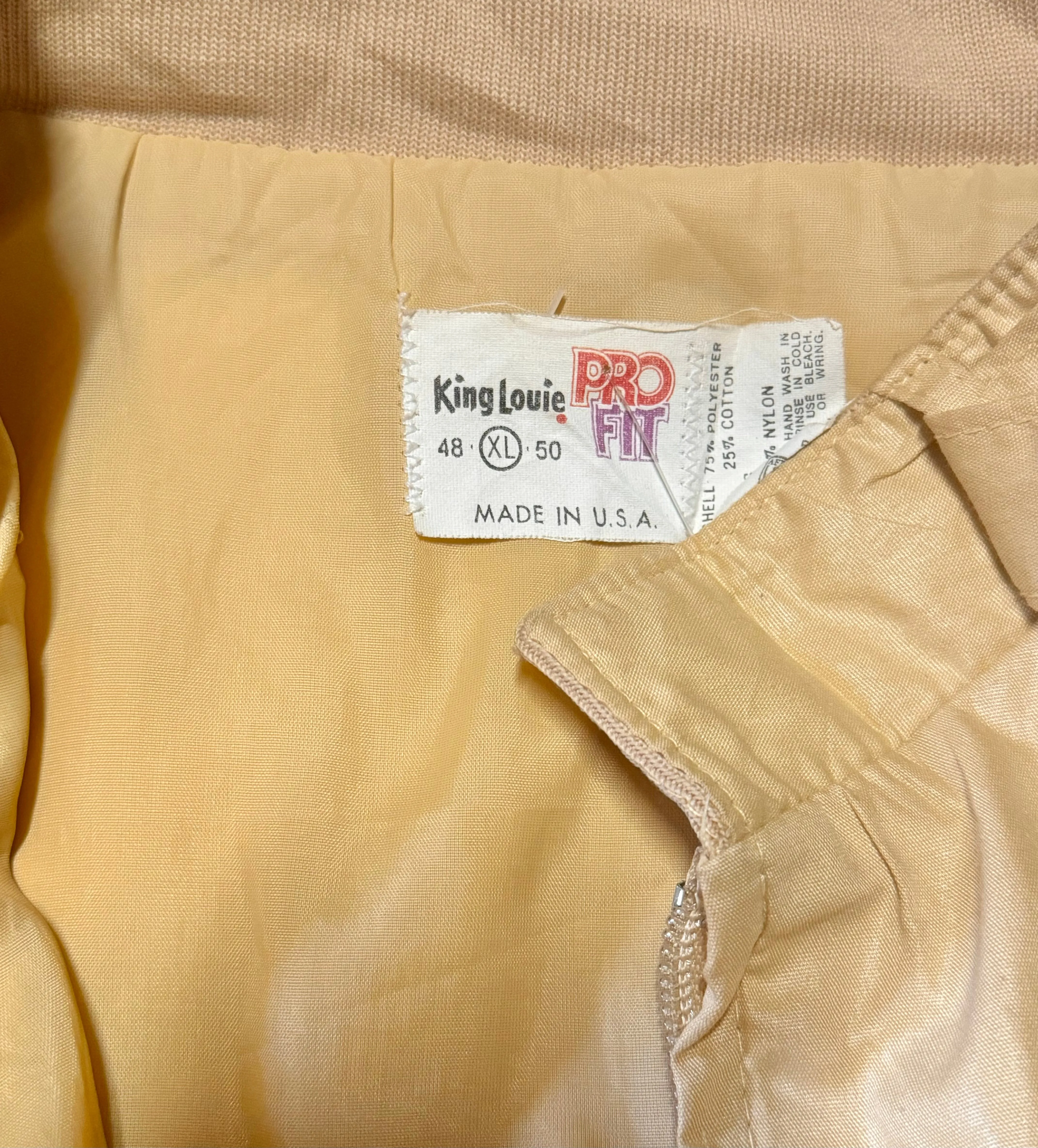 Vintage Gold ‘Beam Team’ Jacket (XL)