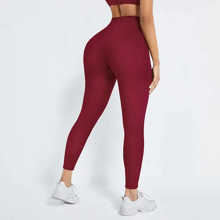 Yocwear Excell High Waisted Cherry Leggings